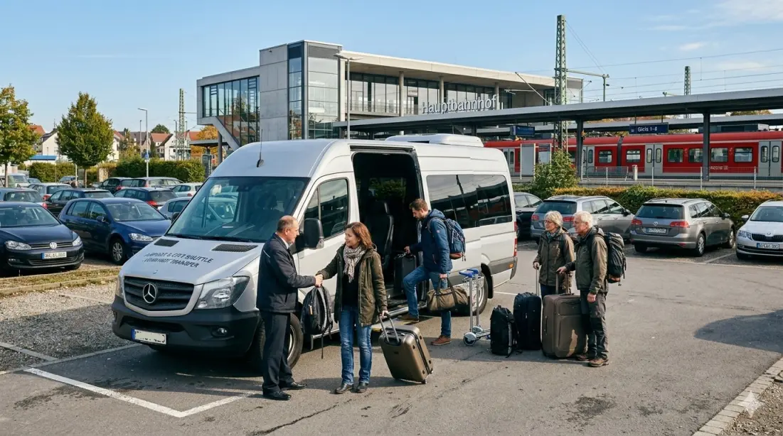 Parken am Bahnhof mit Shuttle – entspannt anreisen ohne Parkplatzsuche