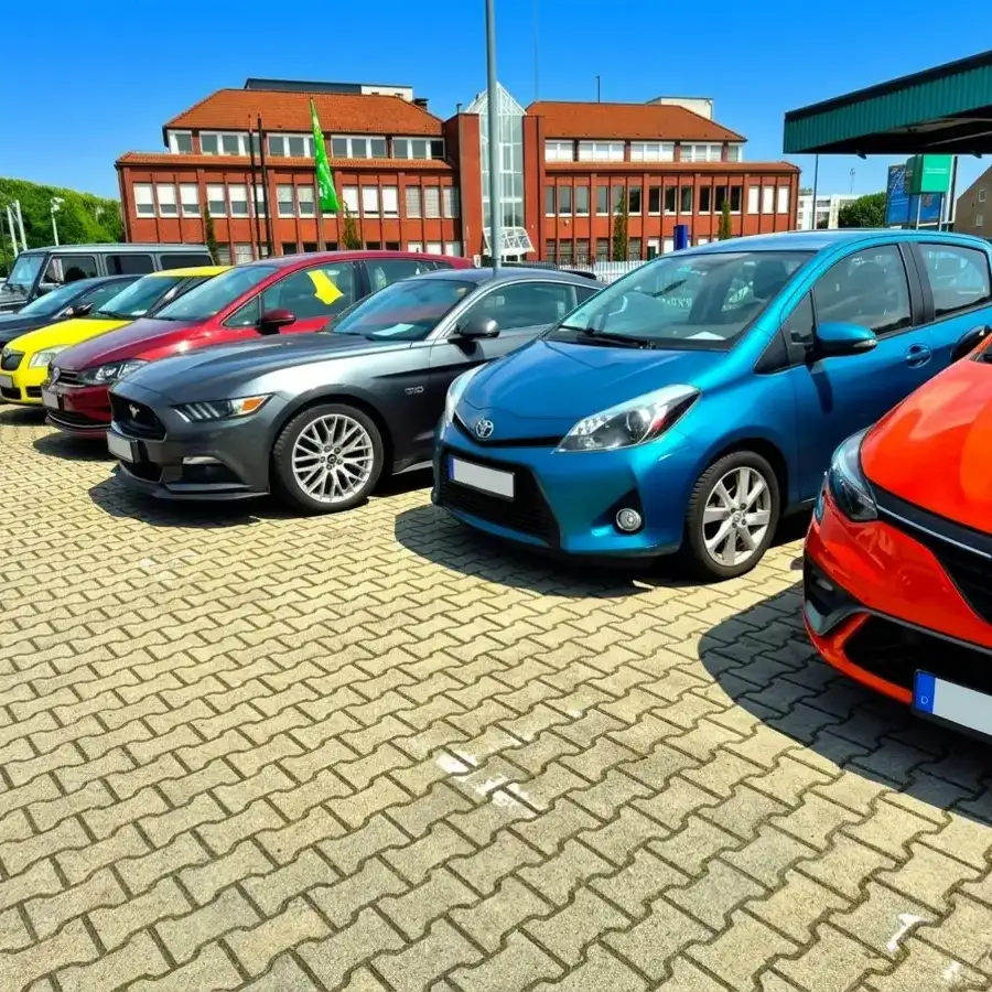 BigParking Düsseldorf - Shuttle - Außenparkplatz