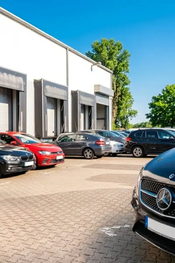 Flypa Düsseldorf - Shuttle - Außenparkplatz