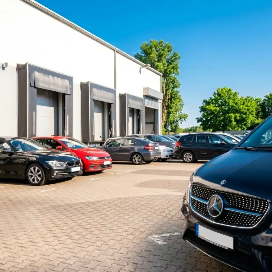 Flypa Düsseldorf - Shuttle - Buitenparkeerplaats