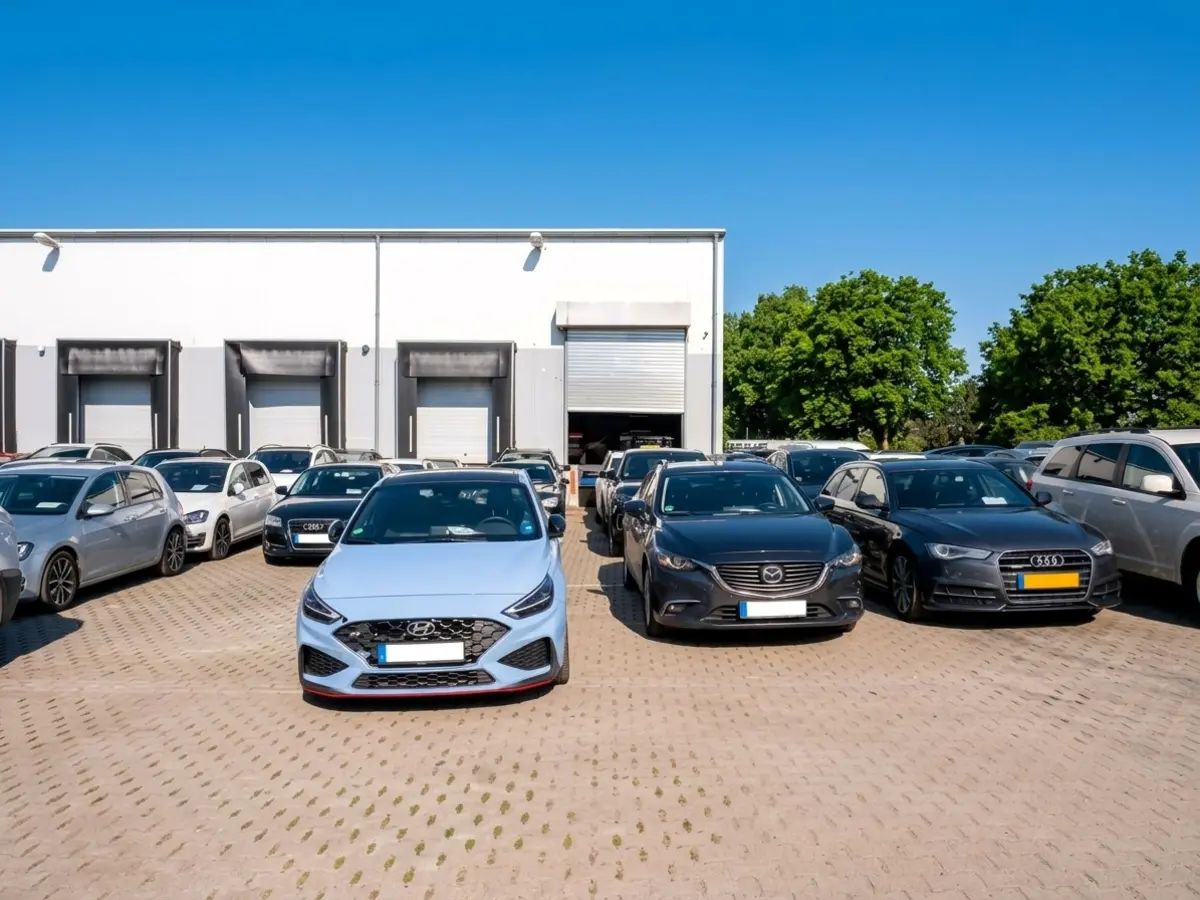 Flypa Düsseldorf - Servis - Açık Otopark 4
