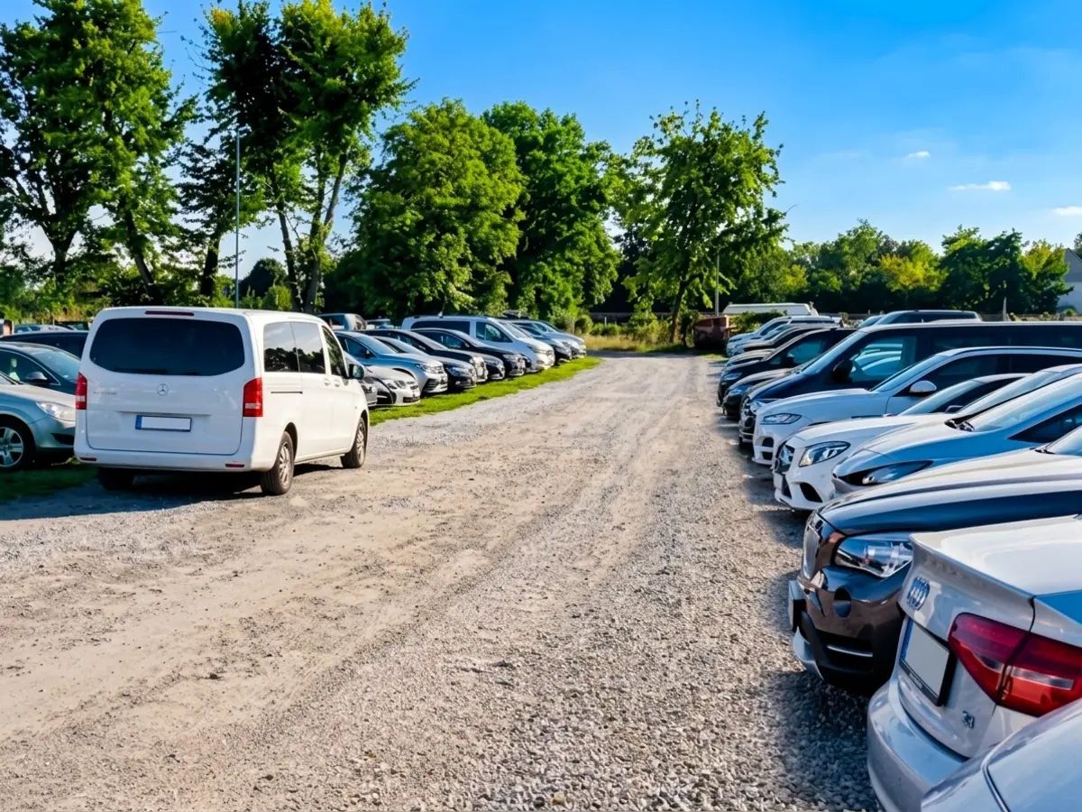 Skyparking Berlin – Shuttle – Açık Otopark 3