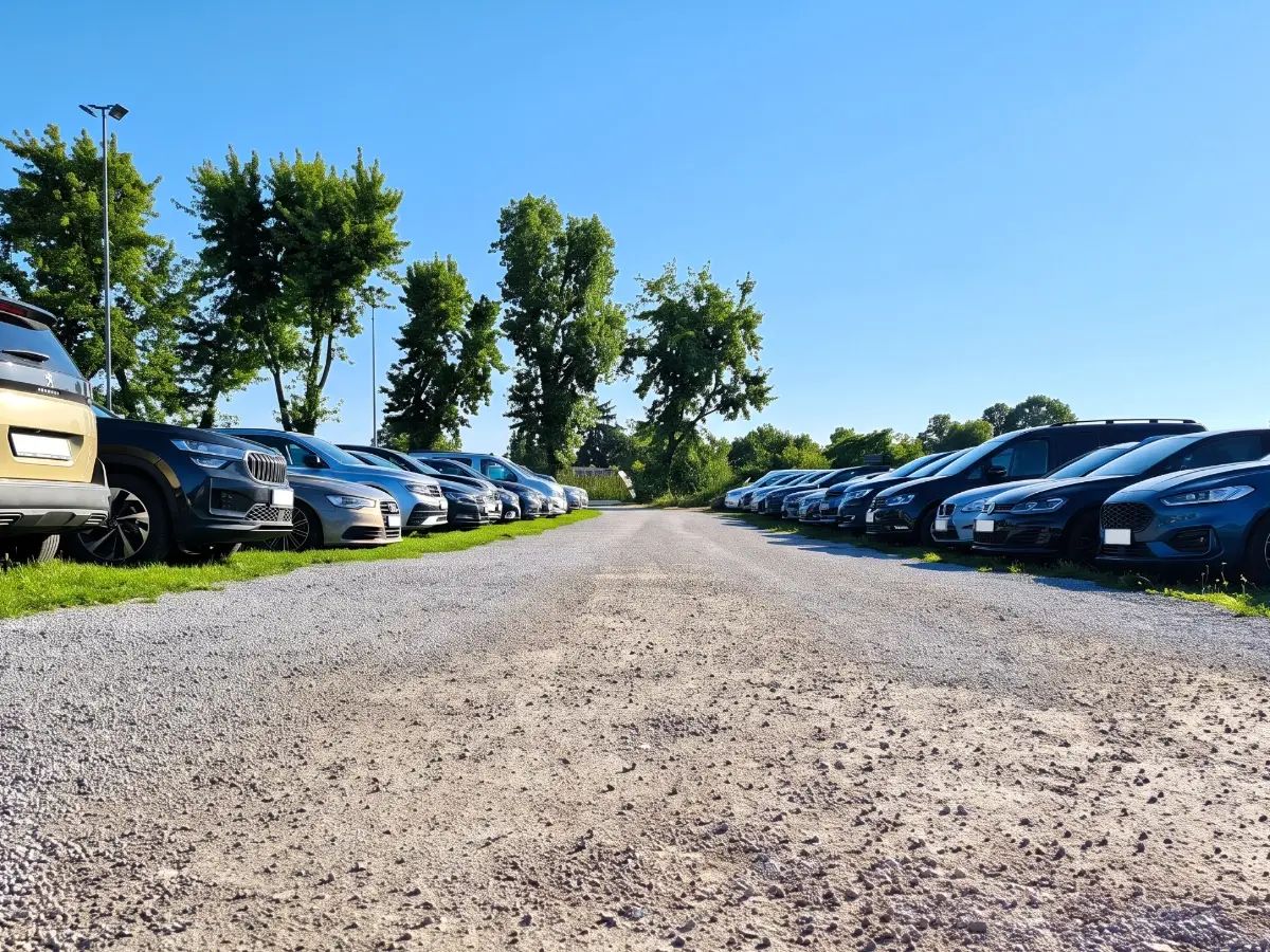 Skyparking Berlin – Valet– Außenparkplatz